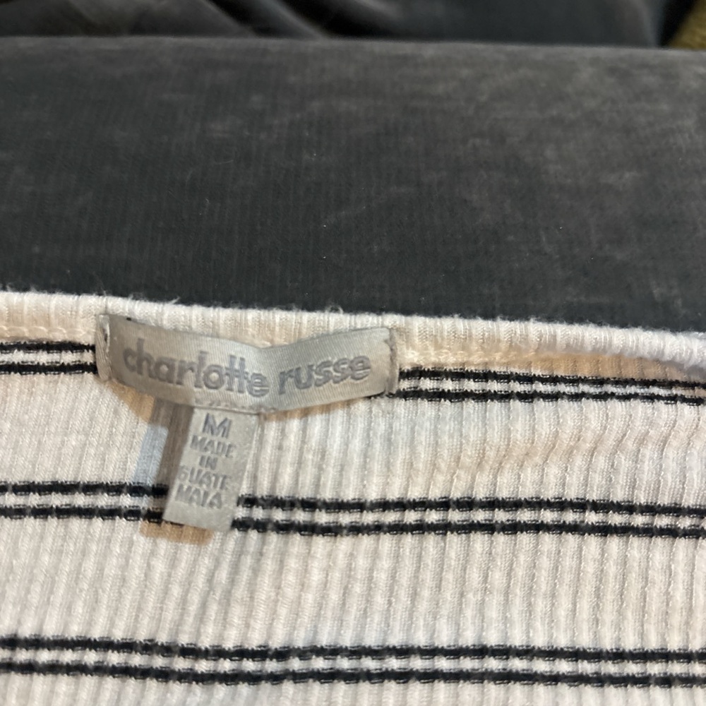 Striped Ruched Top - Picture 3 of 3